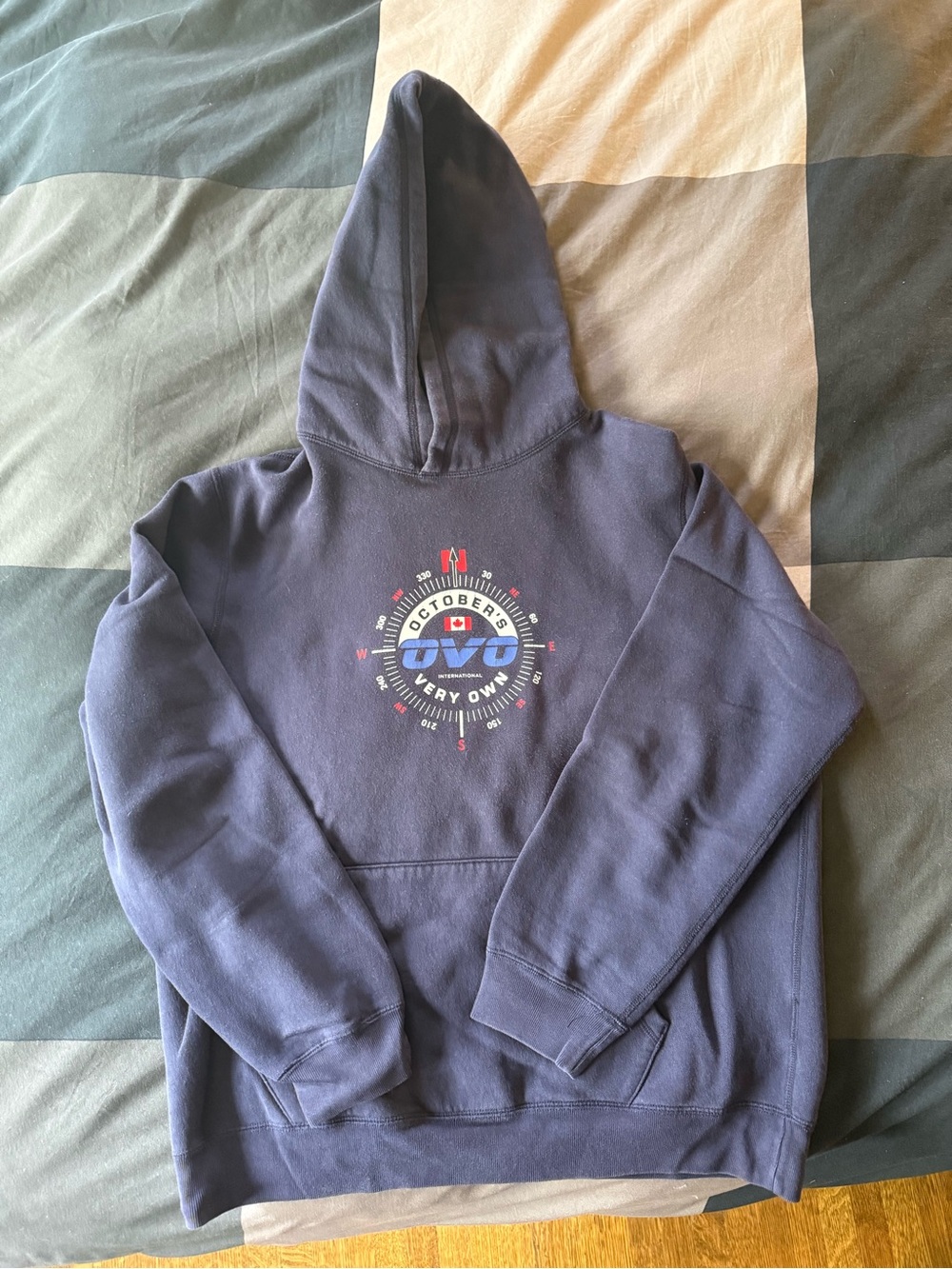 October’s Very Own International Compass Hoodie - Navy - Size L
